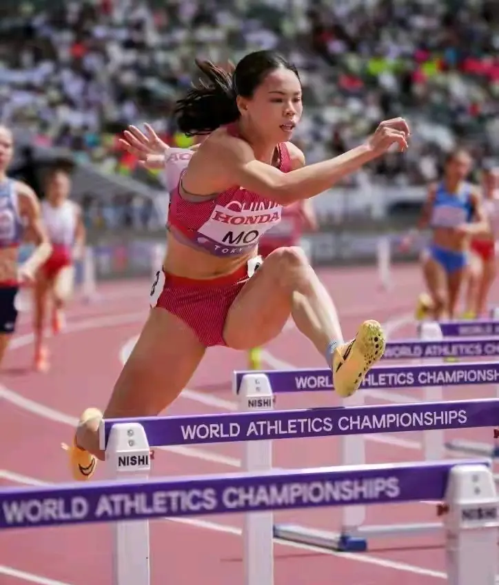 刚开始练跨, 栏间技术和, 的表现 刚开始练跨, 栏间技术和, 的表现